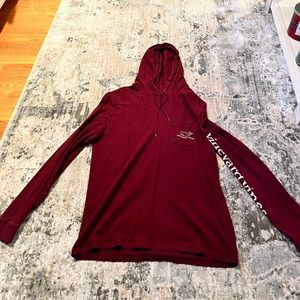 Vineyard Vines Burgundy Hoodie